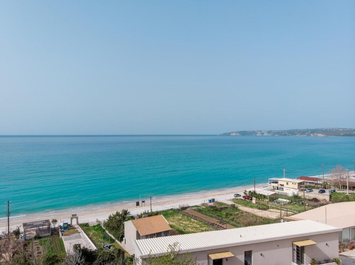 Thea Beachfront Suites In Lourdas Beach Λουρδάτα Εξωτερικό φωτογραφία